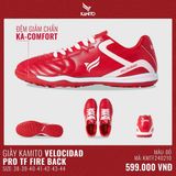  Giày Bóng Đá Chính Hãng KAMITO VELOCIDAD PRO TF FIRE PACK MÀU ĐỎ 