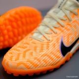  Giày Bóng Đá Cỏ Nhân Tạo Mercurial Vapor 15 Pro Airzoom United Bo Thun Cam Sữa TF 