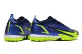  Giày Bóng Đá Cỏ Nhân Tạo Mercurial Vapor 14 Elite Bo Thun Xanh Bích Đế Chuối TF 