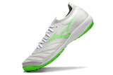  Giày Bóng Đá Cỏ Nhân Tạo Mizuno Morelia Neo 3 Sala Beta SF Bo Thun Trắng/Xanh Lá TF 