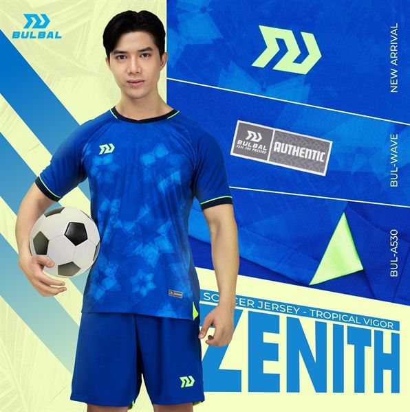  Quần Áo Bóng Đá Bulbal Zenith - Xanh Bích 