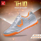 Giày Bóng Đá Chính Hãng Wika TH10 Bạc TF 
