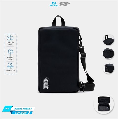  Balo túi đựng giày đa năng Bulbal Amber 03 Đen Có Quai Đeo 