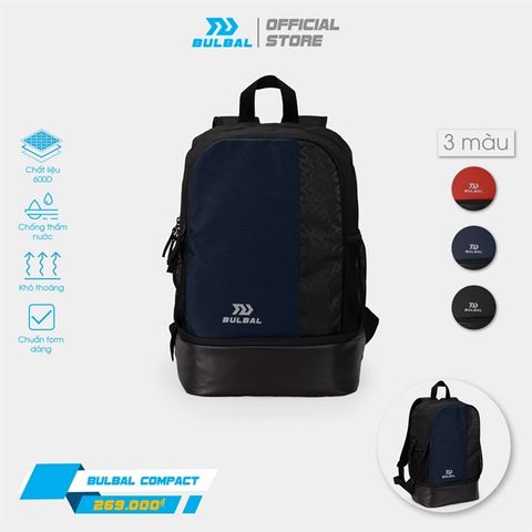  Balo BulBal Compact Xanh Đen 18L 