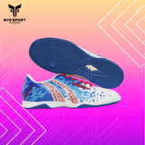  Giày Bóng Đá Chính Hãng Pan Thái Lan Futsal Performax 8 Xanh Trắng/Đỏ IC 