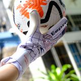  Găng Tay Thủ Môn Chính Hãng Thái Lan Eepro EG10D2 Speed Trắng sọc caro xanh 