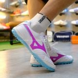  Giày Bóng Đá Cỏ Nhân Tạo Mizuno Morelia Sala Hồng/Xanh TF 
