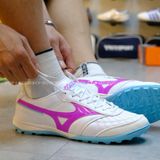  Giày Bóng Đá Cỏ Nhân Tạo Mizuno Morelia Sala Hồng/Xanh TF 