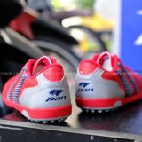  Giày Bóng Đá Chính Hãng Pan Thái Lan Cỏ nhân tạo Vigor X Thunder Đỏ TF 