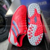 Giày Bóng Đá Chính Hãng Pan Thái Lan Cỏ nhân tạo Vigor X Thunder Đỏ TF 