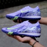  Giày Bóng Đá Cỏ Nhân Tạo Mercurial Vapor 16 Elite Bo Thun Tím/Chuối TF 