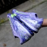  Giày Bóng Đá Cỏ Nhân Tạo Mercurial Vapor 16 Elite Bo Thun Tím/Chuối TF 