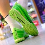  Giày Bóng Đá Cỏ Nhân Tạo Mercurial Vapor 15 Pro Airzoom MDS008 Bo Thun Xanh Lá TF 