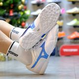  Giày Bóng Đá Chính Hãng Mizuno MRL SALA CLUB Trắng/Xanh TF 