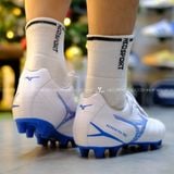  Giày Bóng Đá Chính Hãng Mizuno NEO III SELECT Trắng/Xanh FG 