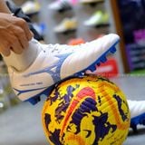  Giày Bóng Đá Chính Hãng Mizuno NEO III SELECT Trắng/Xanh FG 
