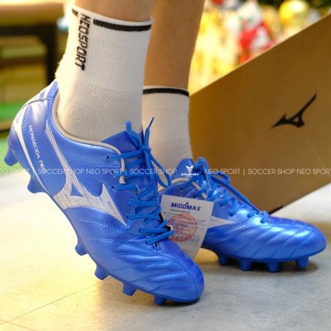  Giày Bóng Đá Chính Hãng Mizuno NEO III SELECT AS MUGEN PACK Xanh Dương FG 