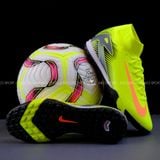  Giày Bóng Đá Cỏ Nhân Tạo Mercurial Superfly 10 Cổ Cao Vàng Chuối TF 