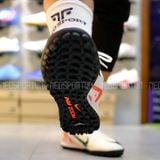  Giày Bóng Đá Cỏ Nhân Tạo Mercurial Vapor 15 Academy SF Trắng Gót Đỏ Đế Đen TF 