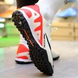  Giày Bóng Đá Cỏ Nhân Tạo Mercurial Vapor 15 Academy SF Trắng Gót Đỏ Đế Đen TF 