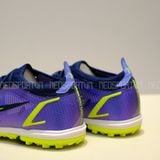  Giày Bóng Đá Cỏ Nhân Tạo Mercurial Vapor 14 Elite Bo Thun Xanh Bích Đế Chuối TF 