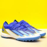  Giày Bóng Đá Cỏ Nhân Tạo Adidas X Crazyfast Elite Messi Xanh Navy Trắng TF 