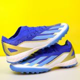  Giày Bóng Đá Cỏ Nhân Tạo Adidas X Crazyfast Elite Messi Xanh Navy Trắng TF 