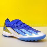  Giày Bóng Đá Cỏ Nhân Tạo Adidas X Crazyfast Elite Messi Xanh Navy Trắng TF 