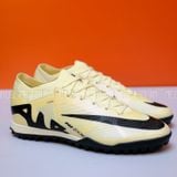  Giày Bóng Đá Cỏ Nhân Tạo Mercurial Air Zoom Vapor 15 Elite Bo Thun Màu Trà Sữa TF 