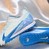  Giày Bóng Đá Cỏ Nhân Tạo Mercurial Vapor 16 Pro Bo Thun Mad Ambition Xanh Da 