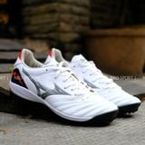  Giày Bóng Đá Cỏ Nhân Tạo Mizuno Morelia Neo 4 Pro Đế Đệm Trắng/Đỏ TF 