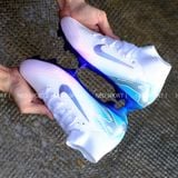  Giày Bóng Đá Cỏ Tự Nhiên Mercurial Vapor 16 Superfly 10 Xanh/Trắng FG 