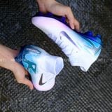  Giày Bóng Đá Cỏ Tự Nhiên Mercurial Vapor 16 Superfly 10 Xanh/Trắng FG 