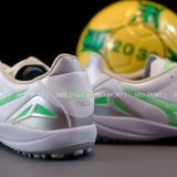  Giày Bóng Đá Cỏ Nhân Tạo Mizuno Morelia Neo 4 Pro Đế Đệm Trắng Logo Xanh Lá TF 
