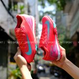  Giày Bóng Đá Cỏ Nhân Tạo Mercurial Vapor 16 Elite Đỏ/Hồng Đế Xanh TF 