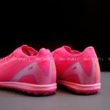  Giày Bóng Đá Cỏ Nhân Tạo Mercurial Vapor 16 Elite Bo Thun Hồng Đậm Logo xanh TF 