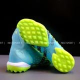  Giày Bóng Đá Cỏ Nhân Tạo Predator Freak+ Không Dây Xanh Ngọc Đế Chuối TF 