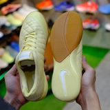  Giày Bóng Đá Futsal Lunar Gato II Vàng Kem đế nâu IC 