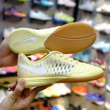  Giày Bóng Đá Futsal Lunar Gato II Vàng Kem đế nâu IC 