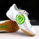  Giày Bóng Đá Cỏ Nhân Tạo Total 90 III Trắng Logo Chuối TF 