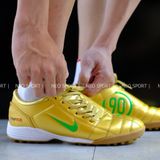  Giày Bóng Đá Cỏ Nhân Tạo Total 90 III Vàng Logo Chuối TF 