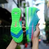 Giày Bóng Đá Cỏ Nhân Tạo Mercurial Vapor 16 Elite Cosmic Xanh Ngọc/Hồng TF 