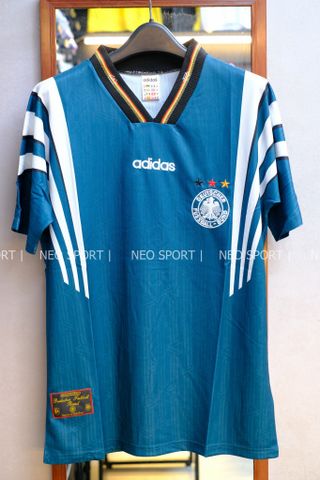  Áo Retro - Áo đấu Tuyển Đức Xanh 1995/96 