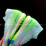  Giày Bóng Đá Cỏ Nhân Tạo Mercurial Superfly 10 Cổ Cao Cosmic Xanh Ngọc/Hồng TF 