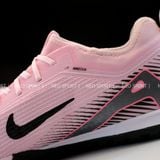  Giày Bóng Đá Cỏ Nhân Tạo Mercurial Vapor 16 Pro Bo Thun Hồng nhạt/Đen TF 