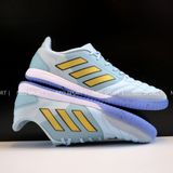  Giày Bóng Đá Futsal Top Sala Competition Xanh Ngọc Logo Vàng Đồng IC 