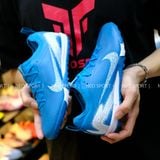  Giày Bóng Đá Cỏ Nhân Tạo Mercurial Vapor 16 Pro Bo Thun V3 Xanh Cổ Vịt TF 