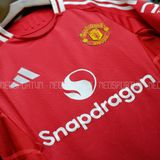  Bộ Áo Thái/CLB - Manchester United (MU) bản Player sân nhà Đỏ mùa 24/25 