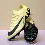  Giày Bóng Đá Cỏ Tự Nhiên Mercurial Air Zoom Vapor 15 Elite Bo Thun Màu Trà Sữa FG 