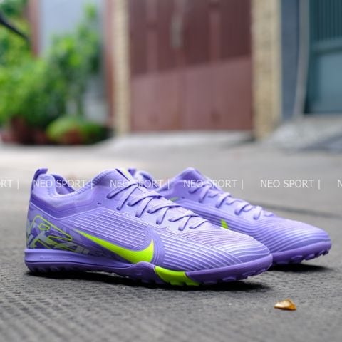  Giày Bóng Đá Cỏ Nhân Tạo Mercurial Vapor 16 Pro Bo Thun Tím/Chuối TF 